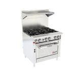 Venancio USA G36CO-36B_LP - Genesis Series Restaurant Range, Gas, 36"W
