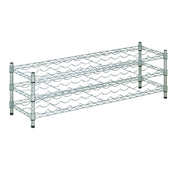 Hubert 122643 - Kratos Wire Wine Rack, 48"W X 14"D X 14"H, Countertop