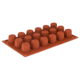 JB Prince M510 T Pavoni Mold 12"L X 7"W (18) Mini Cannele