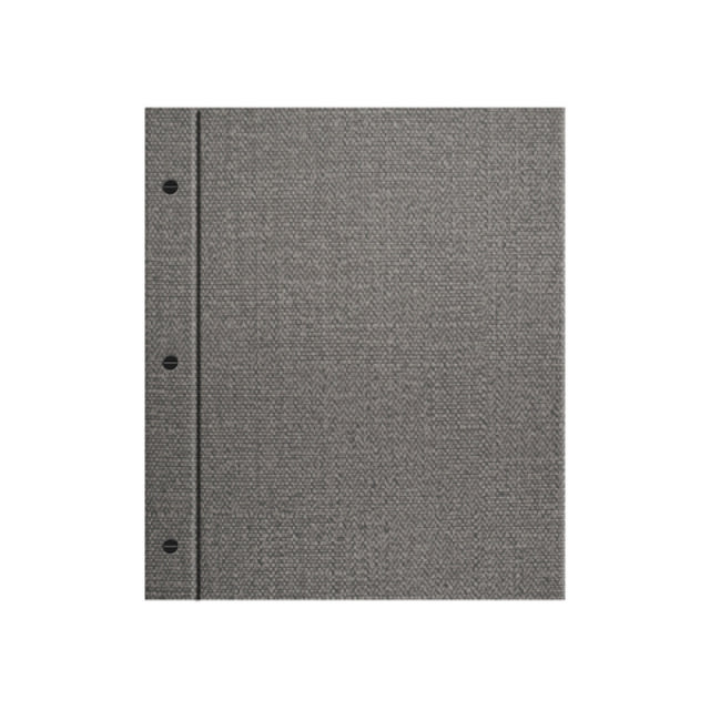 Risch CMBFF-MILAN 8.5X11 Milan Simulated Woven Vinyl Chicago Menu Board (specify Color)