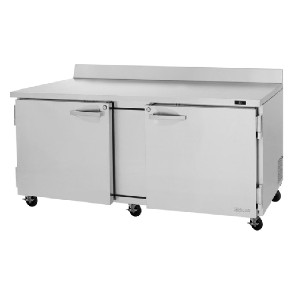 Turbo Air PWR-72-N PRO Series Refrigerated Work Top Two-section 18.8 Cu.ft. .capacity