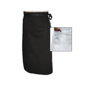 John Ritzenthaler Company A011BK Chef Revival® Chef Bistro Apron 34" X 29" Waist