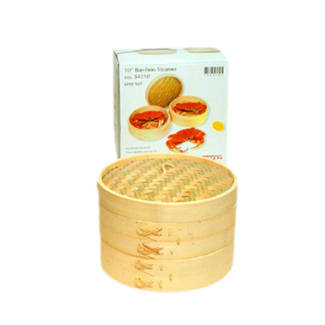 Town 34210/CS Steamer Set 10" Includes: (2) Steamers & (1) Cover