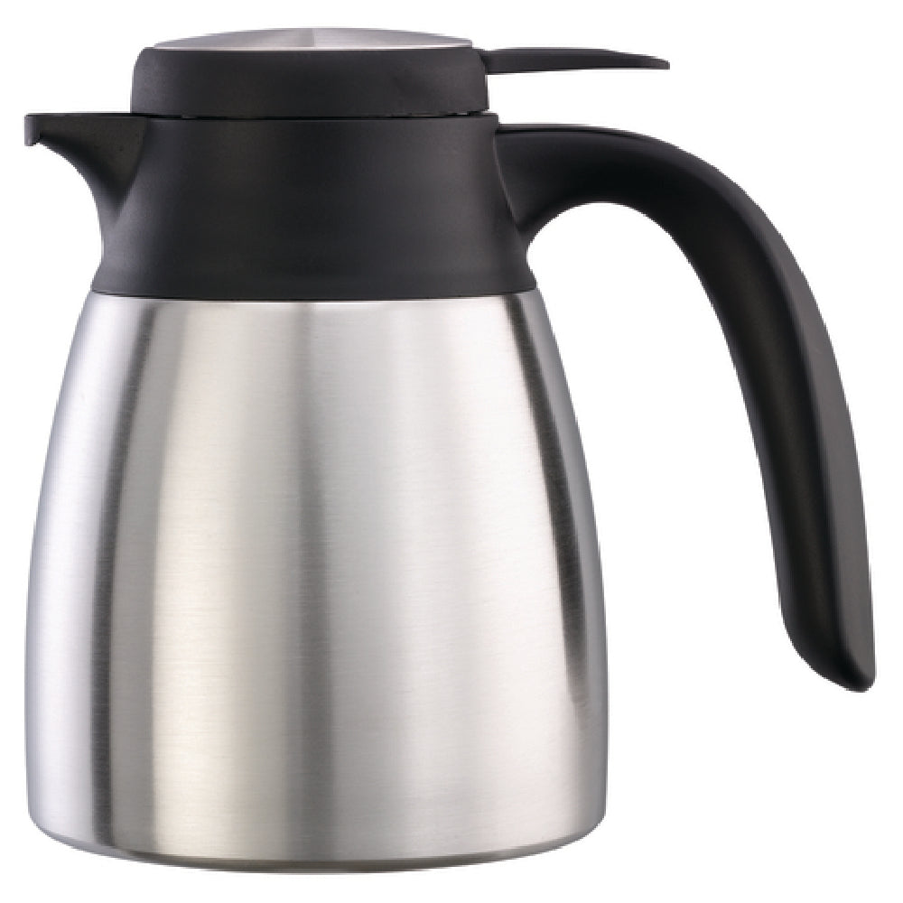 Service Ideas FCC06SS Beverage Carafe 0.6 Liter (20 Oz.) 4-3/4" X 6-3/4" X 6"