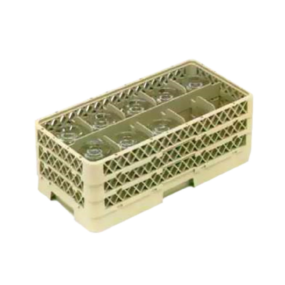 Vollrath HR1C1CC Traex® Rack-Master Dishwasher Rack Half Size (10) Compartment