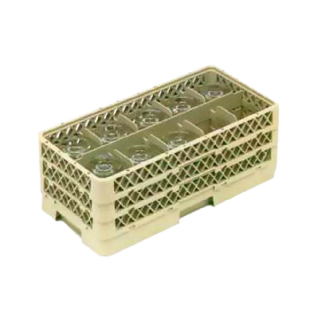 Vollrath HR1C1CC Traex® Rack-Master Dishwasher Rack Half Size (10) Compartment