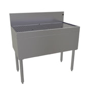 Glastender DBA-36 Underbar Drainboard Free Standing 36"W X 19"D