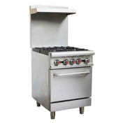 Sapphire Manufacturing SE-RA24 Restaurant Range Gas Floor