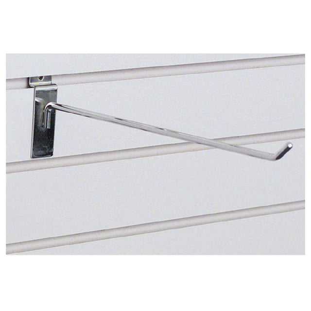 Hubert 44846 - Slatwall Hook, 1/4" Dia. X 12"L, Steel