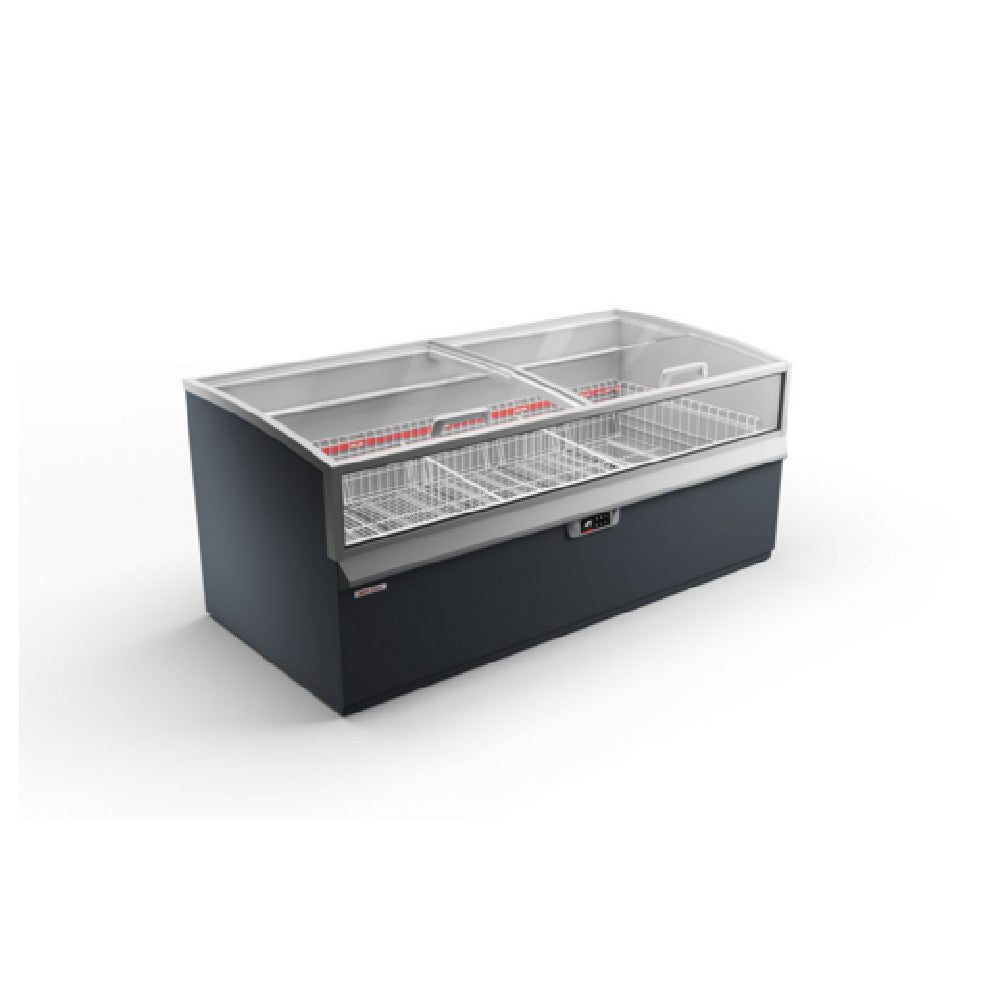 AHT Cooling Systems USA 433983 MONTREAL XL PUSH 210 BLACK AHT Montreal Multi-Temp Merchandiser