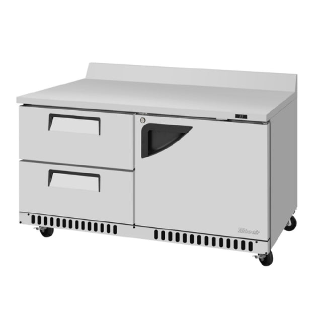 Turbo Air TWR-60SD-D2R(L)-FB-N Super Deluxe Worktop Refrigerator Front Breathing Airflow
