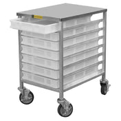 Arcobaleno Pasta Equipment APC-7 Equipment/Pasta Cart 32"H (7) Removable Perforated Pasta Trays