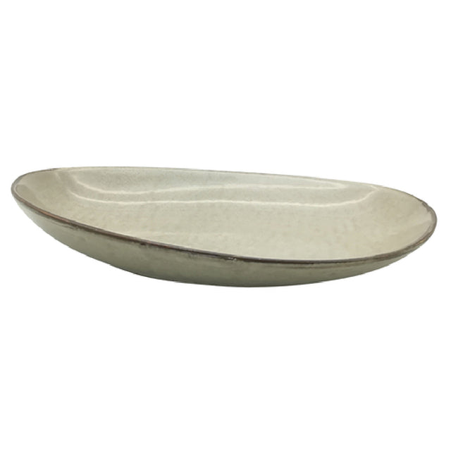 Bon Chef 2300029P Tavola Plate 10"L X 6-1/2"H X 1-3/4"H Oval (free Form)