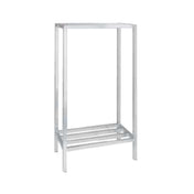 Channel ED2436-2 Dunnage Shelving All-Welded 2 Shelf Style Tubular Style