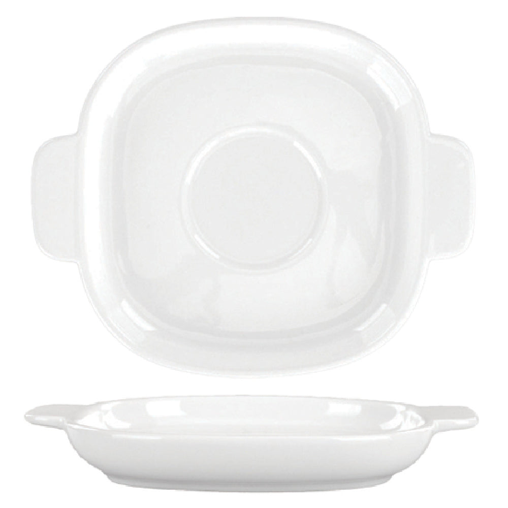 International Tableware FA-366 A.D. Saucer 4-3/4" Dia. With Handles