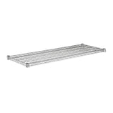Steel Works Stainless SW1872C Heavy Duty Wire Shelf 72"W X 18"D 600 Lbs Capacity