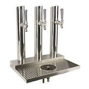 Micro Matic BS-SKY-3PSSKR Skyline Draft Beer Station Countertop 18"W X 19"H