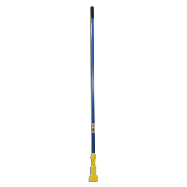 Rubbermaid FGH24600BL00 Gripper® Wet Mop Handle 60"L Fiberglass With Yellow Plastic Head