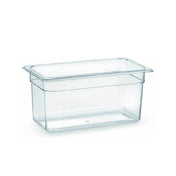 Hubert 41341 - Hubert® Cold Food Pan, 12-4/5"L X 6-15/16"W X 6"D, Third-size