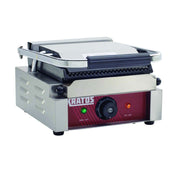 Hubert 29Y-017 - Kratos® Single Panini Grill, 11. 4"W X 12"D X 8.5"H, 9"X9" Plate