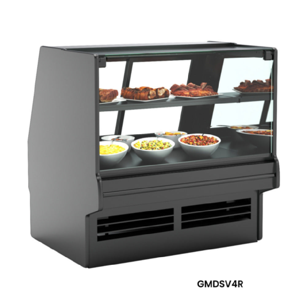 Structural Concepts GMDSV10R REMOTE Fusion® Refrigerated Service Case 123-3/8"W X 43"D X 51-5/8"H