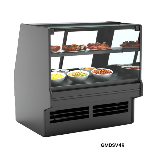 Structural Concepts GMDSV10R REMOTE Fusion® Refrigerated Service Case 123-3/8"W X 43"D X 51-5/8"H