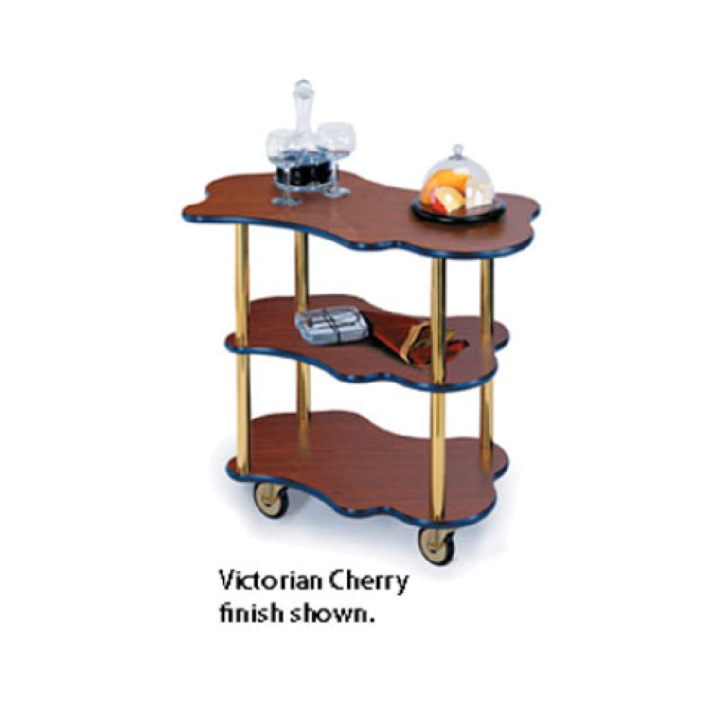 Geneva 36400 Service Cart Organic Shaped 42-1/2"W X 23-1/4"D X 35-1/4"H