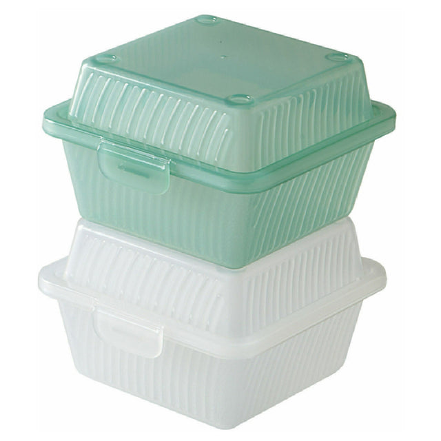 GET Enterprises EC-08-1-BK G.E.T Food Container 5"L X 5"W X 3-1/4"H Single Entree