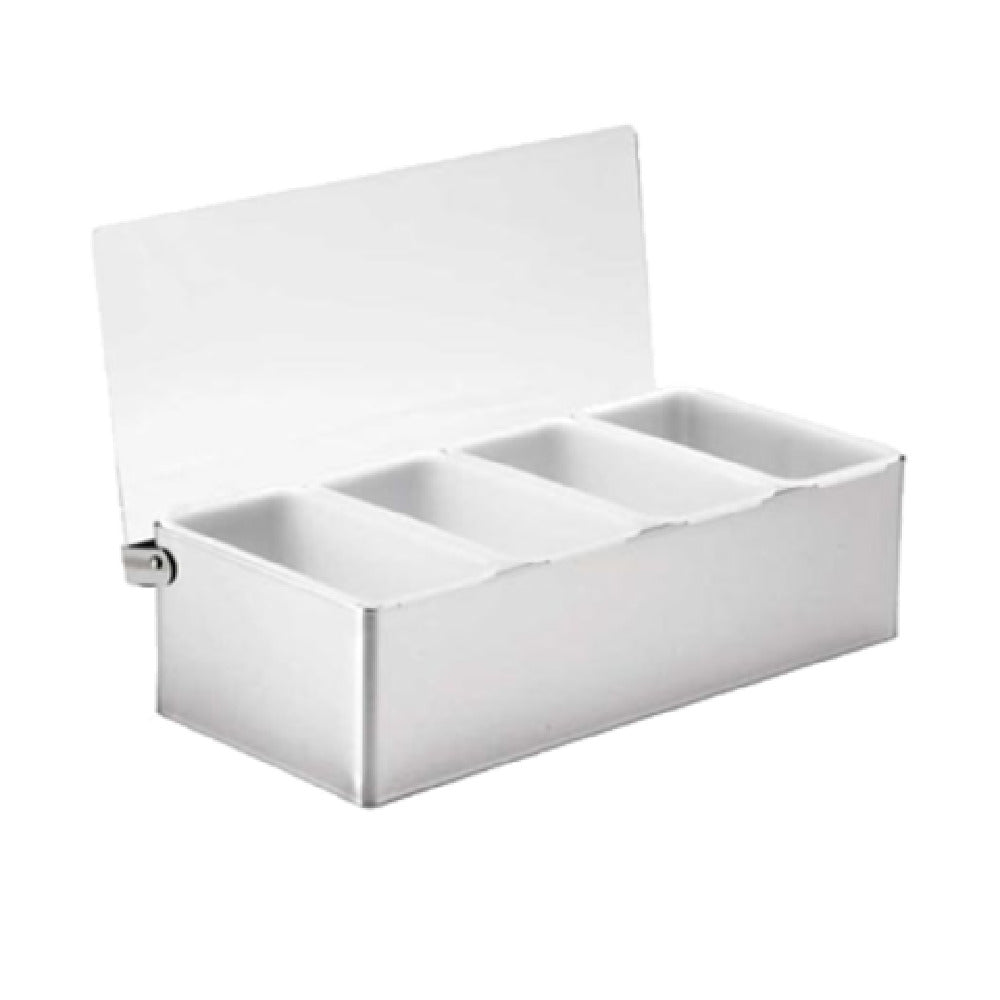 TableCraft Products 1604 - Condiment Holder, 1 Pint, 12" X 5-3/4" X 3-1/2"