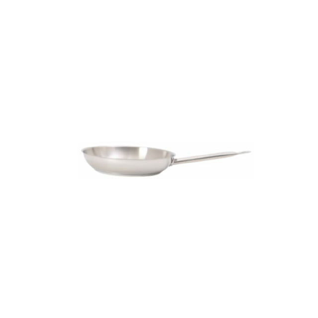 Tuxton RSPT-080 TUXSTEEL 8" Fry Pan 8.0" Dia. X 1.75"H Stainless Steel