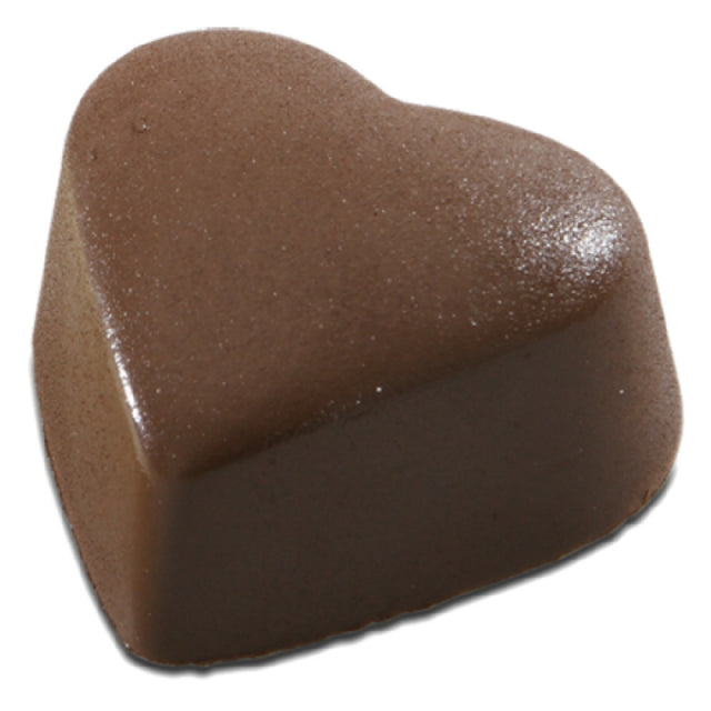 JB Prince K528 Chocolate Mold (18) Large Heart 11"L X 7"W
