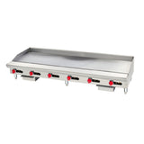 American Range ARSMG-72 Griddle Gas 72" Wide