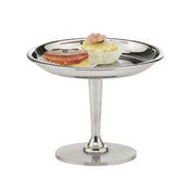 BauscherHepp 12.4868.1600 Pastry Stand 6.4" Dia. X 3-1/2"H 18/10 Stainless Steel