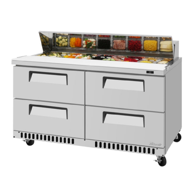 Turbo Air TST-60SD-D4-FB-N Super Deluxe Series Undercounter Refrigerator Front Breathing Airflow