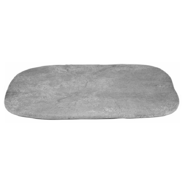 GET Enterprises SB-2110-MNS Moonstone™ Appetizer Dish/Plate Large 21-1/4" X 10-1/2" X 3/4"H