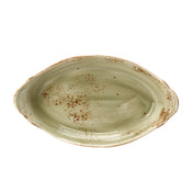 Steelite 11310318 Oval Earred Dish 6.5 Oz 8.0" X 4.5" X 1.63"
