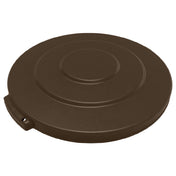 Carlisle 84101101 Carlisle Bronco™ Waste Bin Trash Container Lid Round 1-1/2"H X 16" Dia. (17" Overall Dia.) Heavy-duty