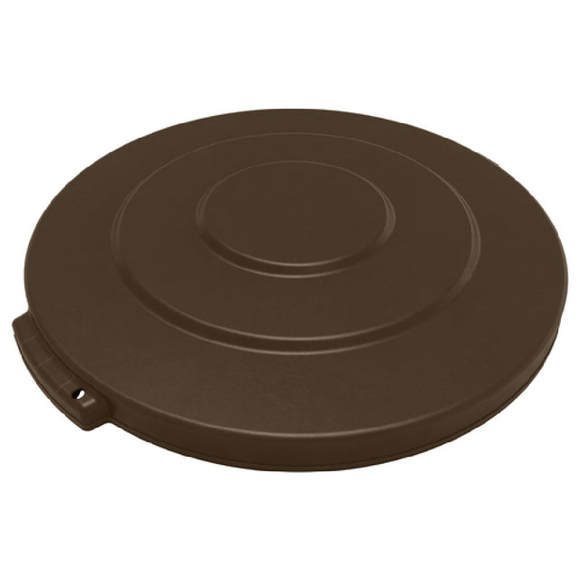 Carlisle 84101101 Carlisle Bronco™ Waste Bin Trash Container Lid Round 1-1/2"H X 16" Dia. (17" Overall Dia.) Heavy-duty