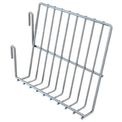 Quantum SG-BH29P Store Grid Book Holder 8"W Green Epoxy Antimicrobial Finish