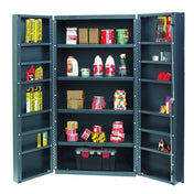 Quantum QSC-36-4IS-12DS Heavy-Duty 36" Cabinet 36"W X 24"D X 72"H 800 Lb. Capacity Per Interior Shelf And 60 Lb. Capacity Per Door Shelf