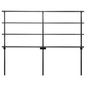 National Public Seating GRR32S NPS® Back Guardrail For 18" X 32" Straight Risers
