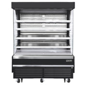 Everest Refrigeration EOMV-72-B-28-T Vertical Open Display Merchandiser 73-1/4"W X 28-3/8"D X 78"H
