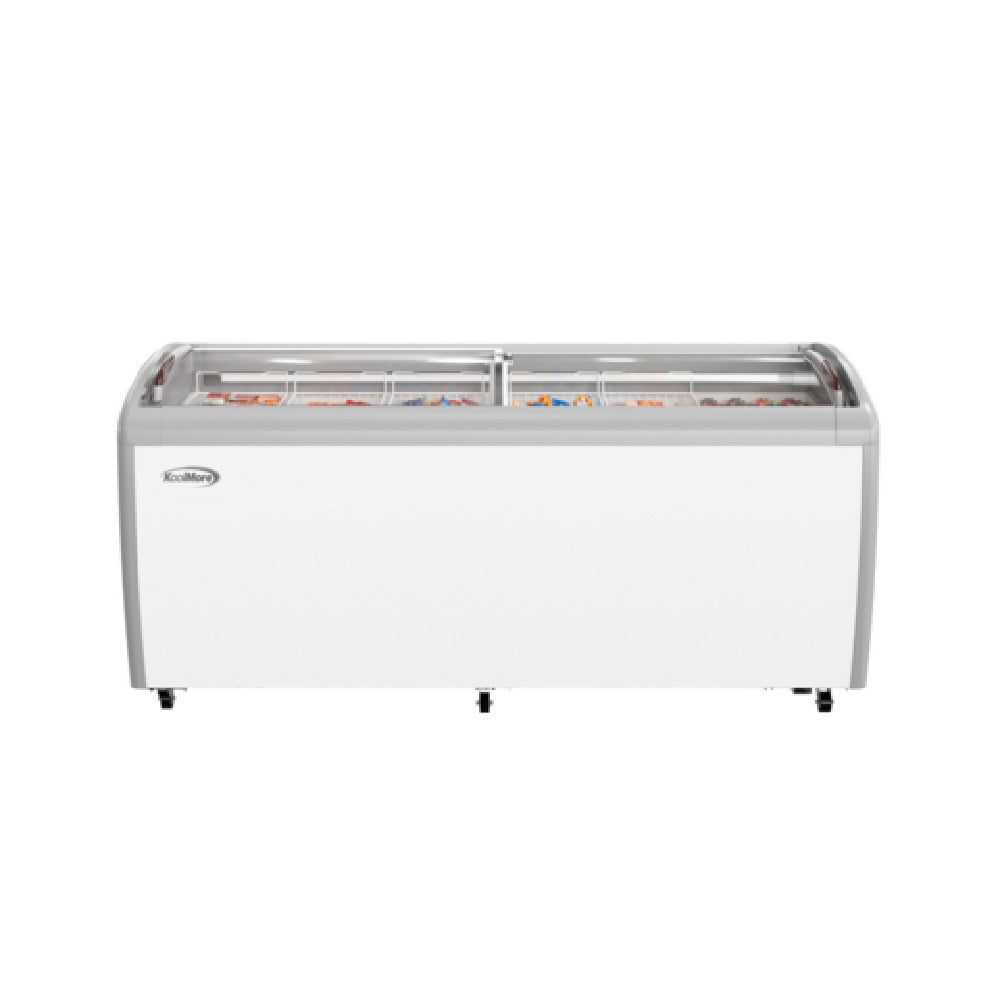 Koolmore MCF-20C - Ice Cream Display Chest Freezer, 71", 20 Cu. Ft. Capacity
