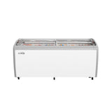 Koolmore MCF-20C - Ice Cream Display Chest Freezer, 71", 20 Cu. Ft. Capacity