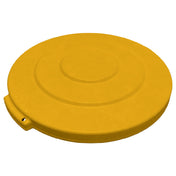 Carlisle 84102104 Carlisle Bronco™ Waste Bin Trash Container Lid Round 1-22/25"H X 19-4/5" Dia. (21-3/5" Overall Dia.) Heavy-duty