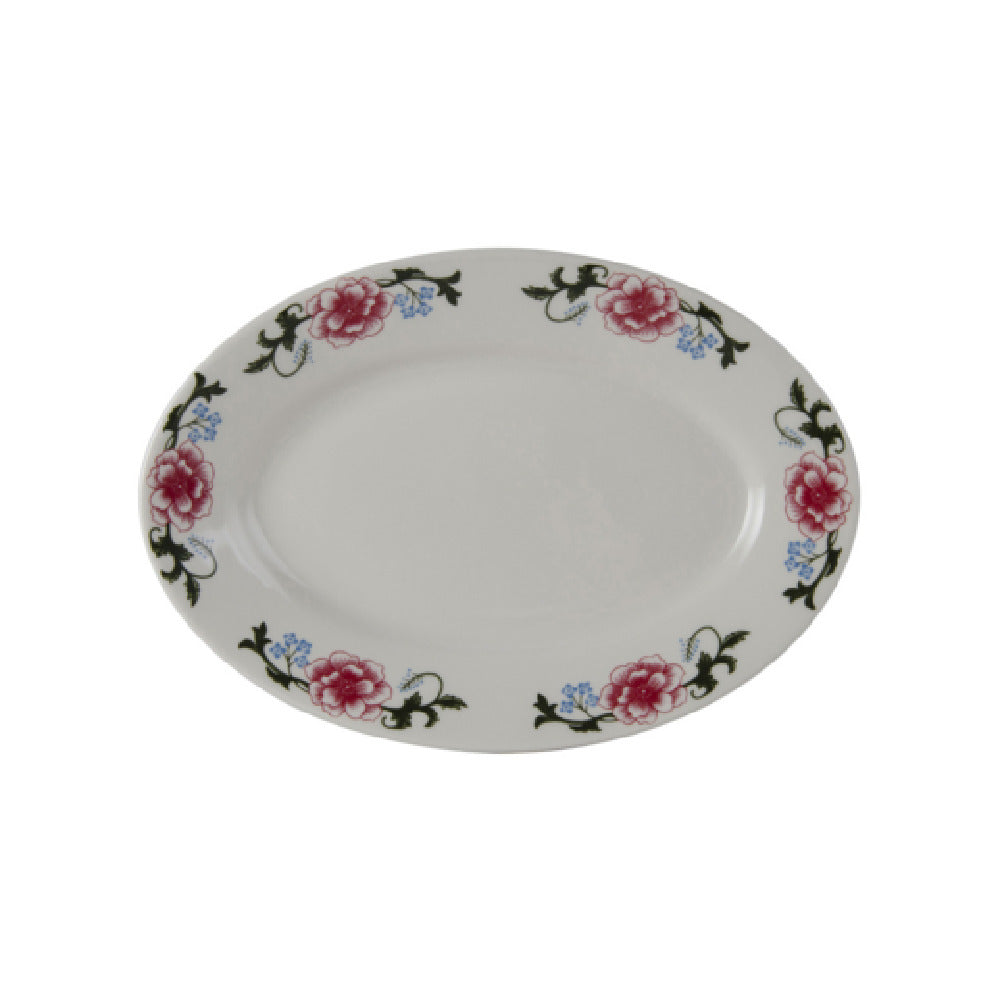 Tuxton LRH-1159 Platter 11-5/8" 8-1/4" Oval