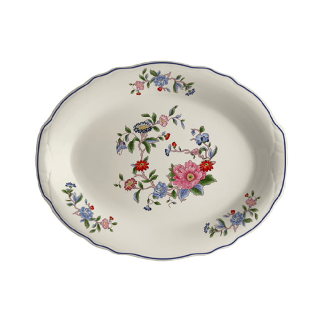 Steelite HL52763908 Oval Platter 12.625" X 9.75" Carolyn