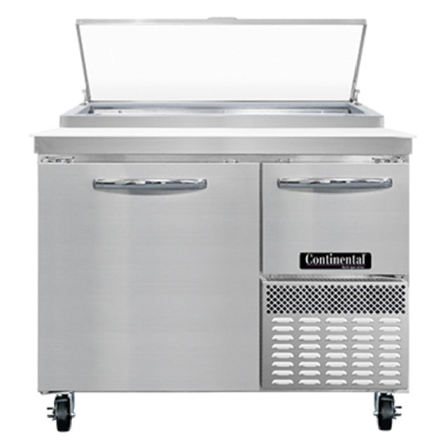 Continental Refrigerator PA43N Pizza Prep Table 43"W One-section
