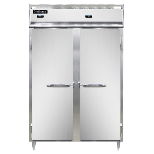 Continental Refrigerator D2RFN Designer Line Refrigerator/Freezer Reach-in Two-section