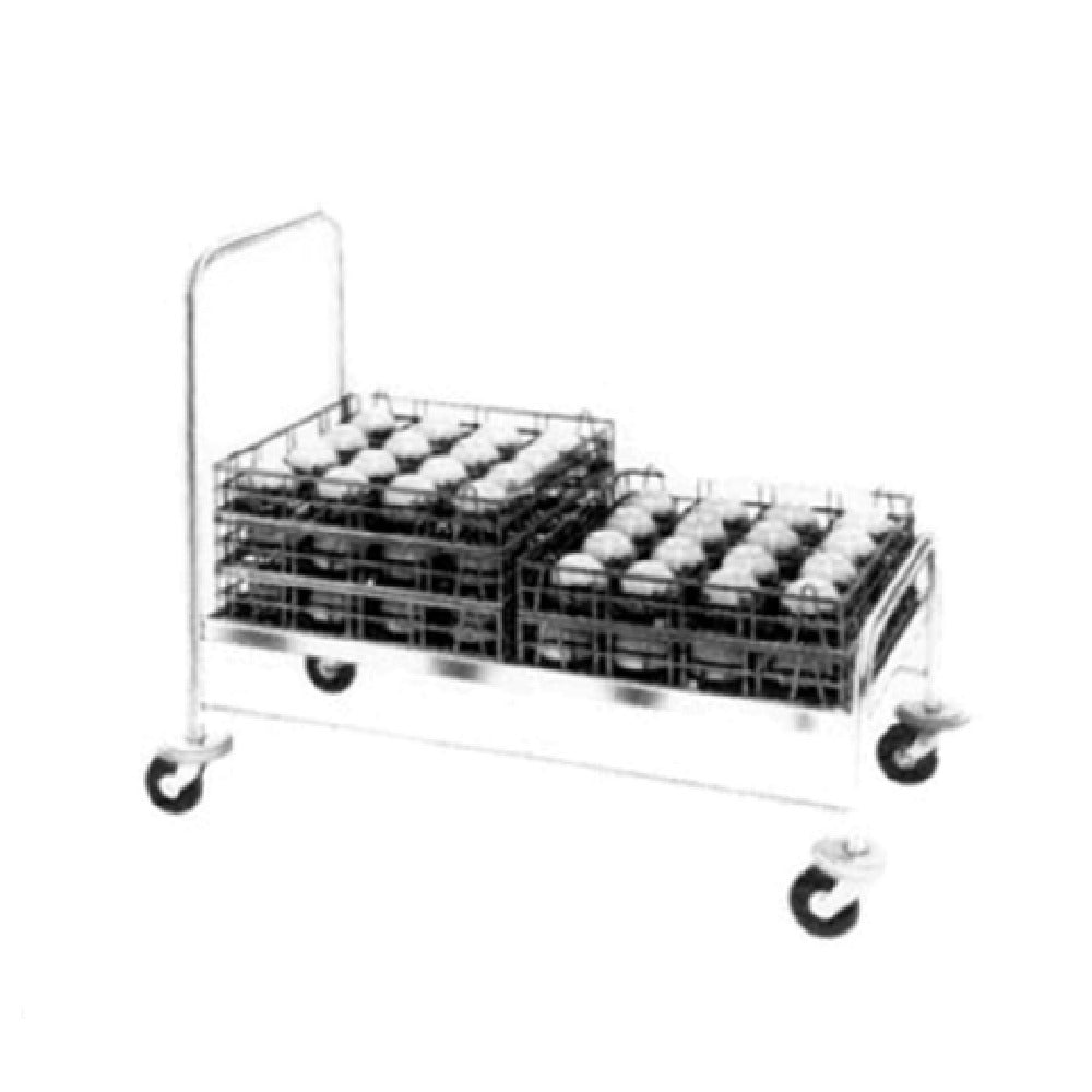 Piper Products 721-1 - Tray Cart, Double Tray Stacks, Open Style